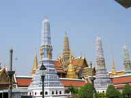 Бангкок - королевский дворец - общий вид